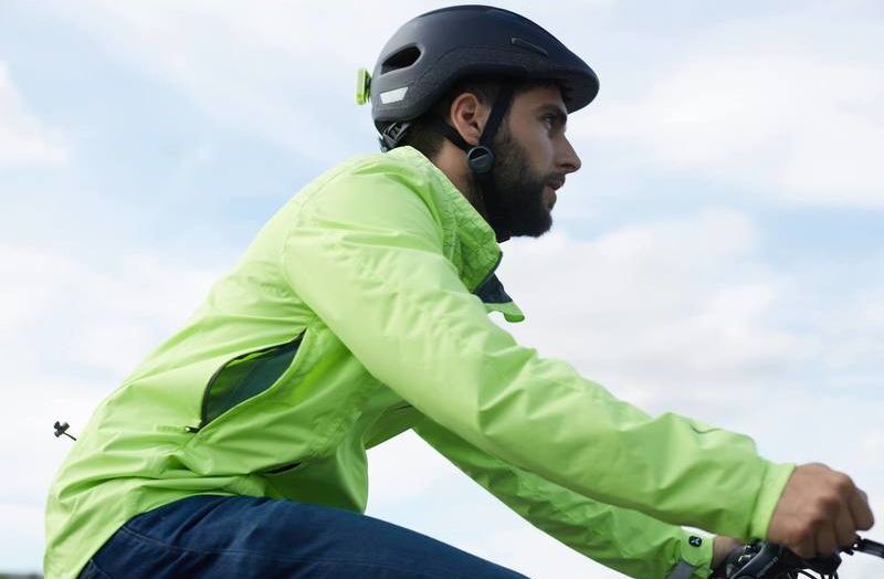 B TWIN 500 Hi Vis Waterproof Urban Cycling Jacket Review