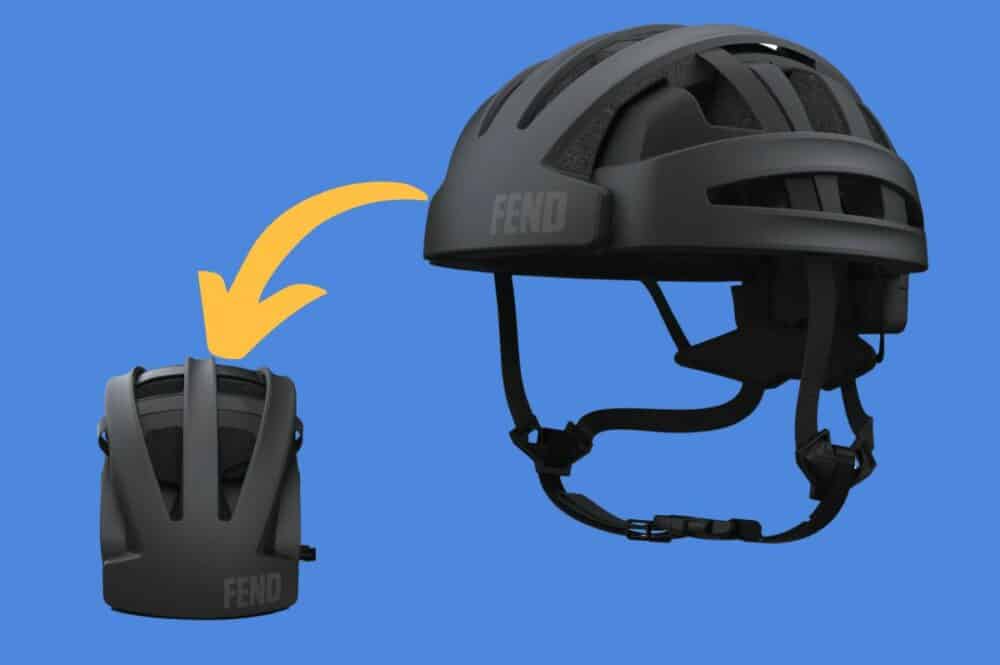 Portable bicycle helmet online